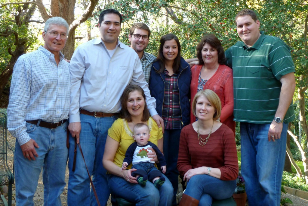Gary Barbin and family 2012